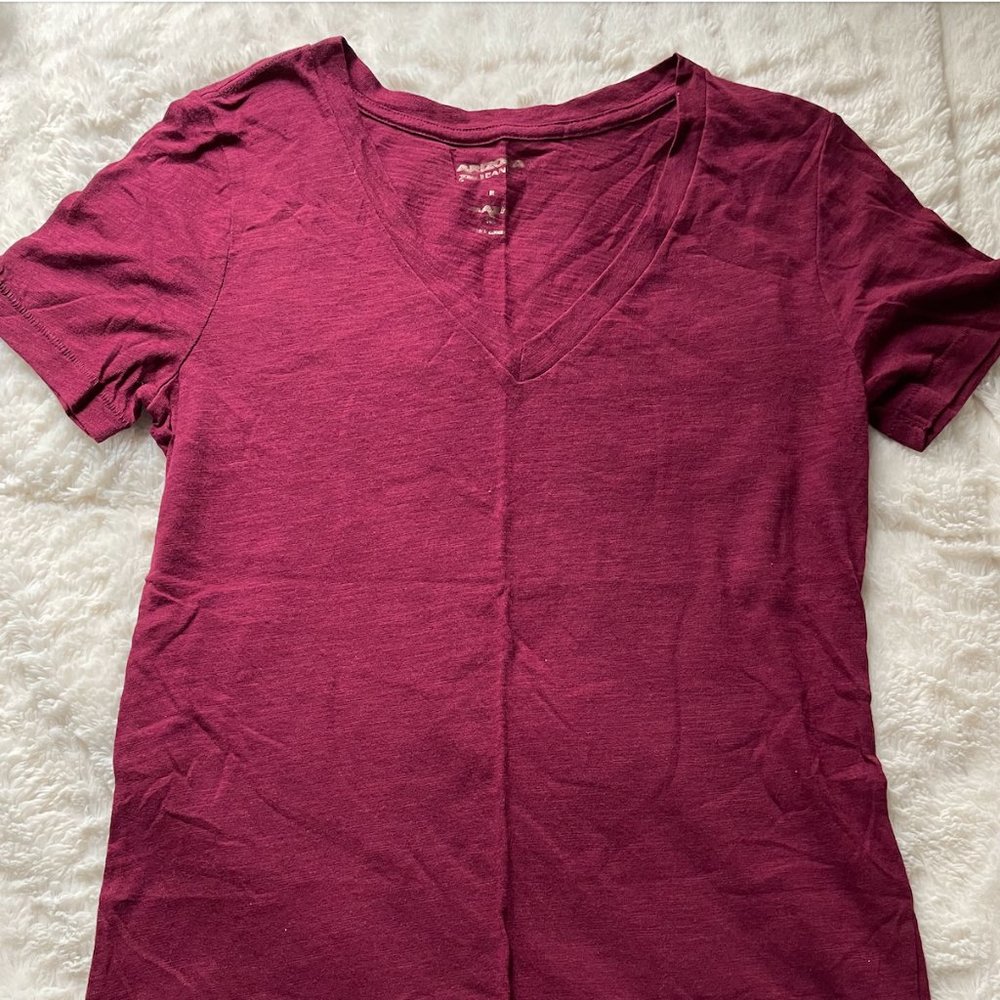 Burgundy Tee Shirt